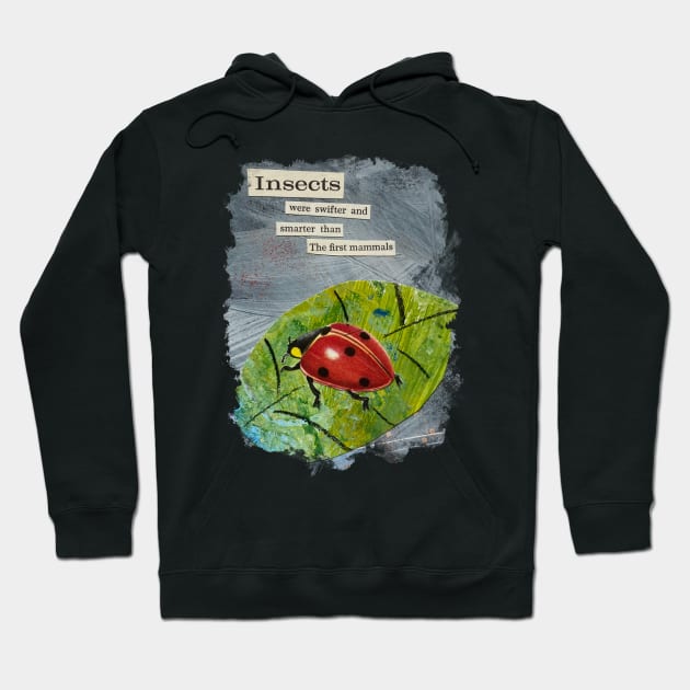 Alternative Facts: Insects were Swifter Hoodie by KatieMorrisArt